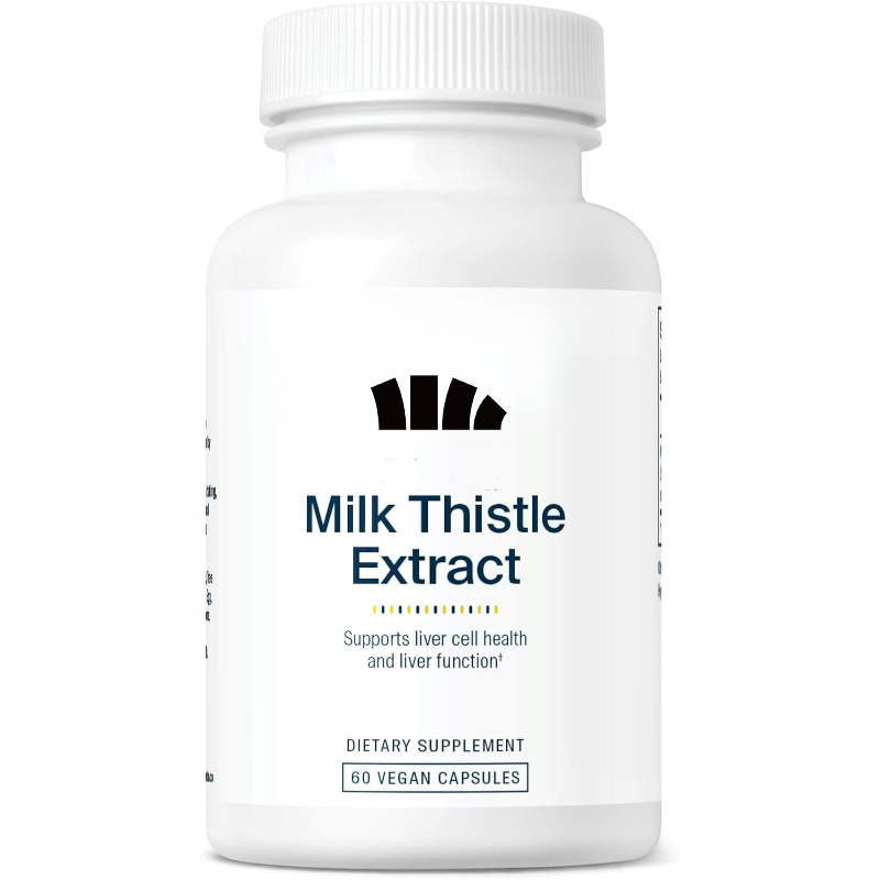 Milk Thistle Silymarin - ミルクシスル1000mgカプセル（シリマリン配合）タンポポ根配合、肝臓の健康をサポート、ベジタリアンカプセル60粒
