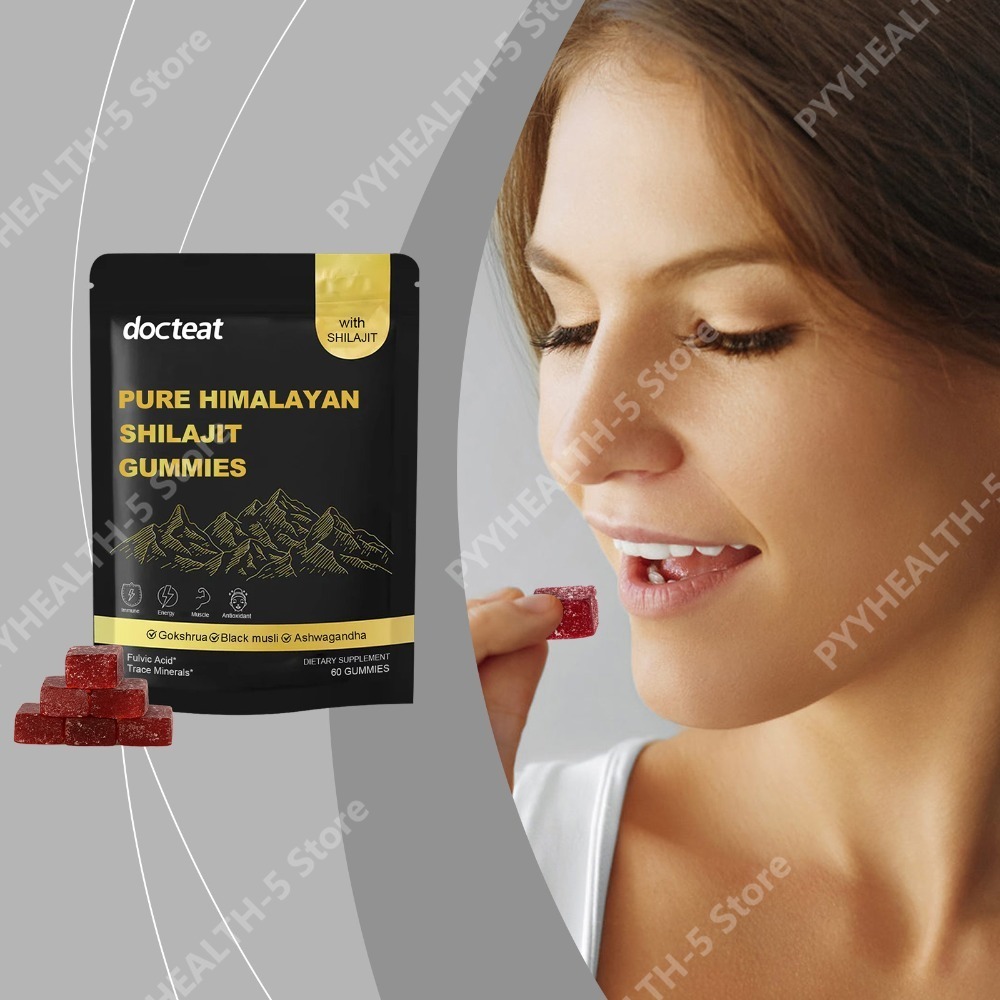 ドクテート ピュアヒマラヤン シラジット グミ アシュワガン - Herbal Wellness Supplement のレビューと価格