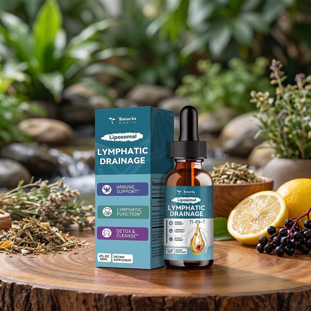 リポソーマルリンパドレインドロップス 11 in 1 ハーブ - Herbal Wellness Supplement のレビューと価格