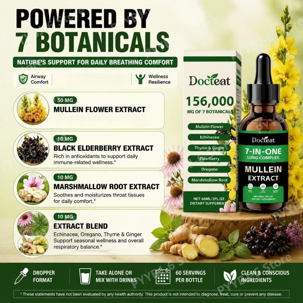 ドクテート 7in1 マルリンエキス液 60ML 植物性ハー - Herbal Wellness Liquid のレビューと価格