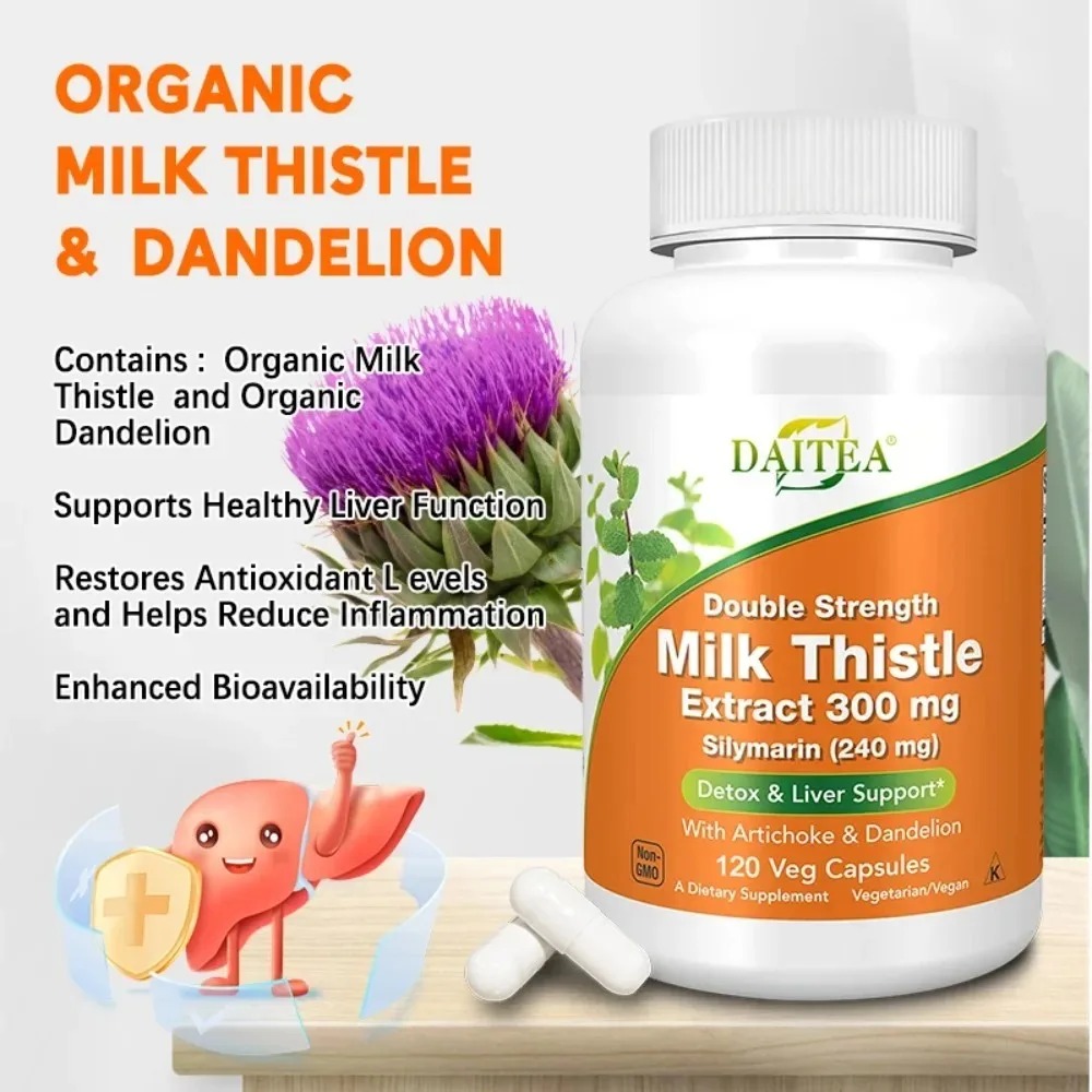 シリマリン、ミルクシスル抽出物300mg、アーティチョークと - Milk Thistle Silymarin のレビューと価格