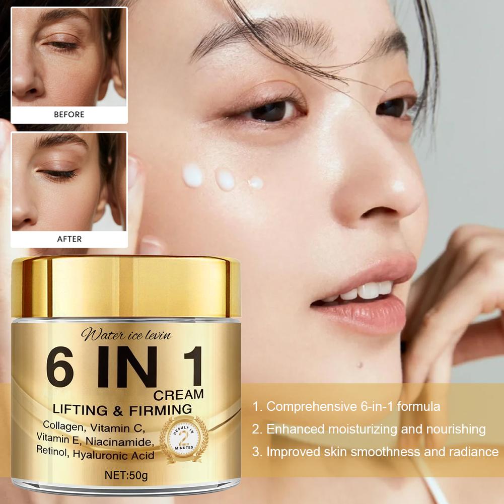 6 IN 1 コラーゲンフェイスクリーム リフティング・ファ - Milk Thistle Silymarin のレビューと価格
