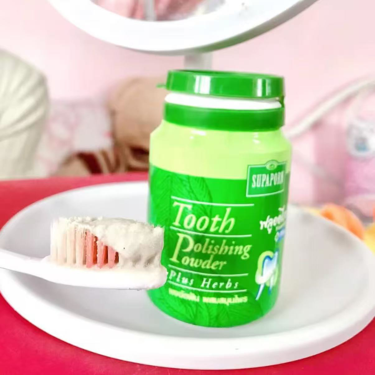 タイのサパポーンハーブ歯磨き粉、タバコや茶の汚れ、歯石、プラ - Herbal Wellness Supplement のレビューと価格