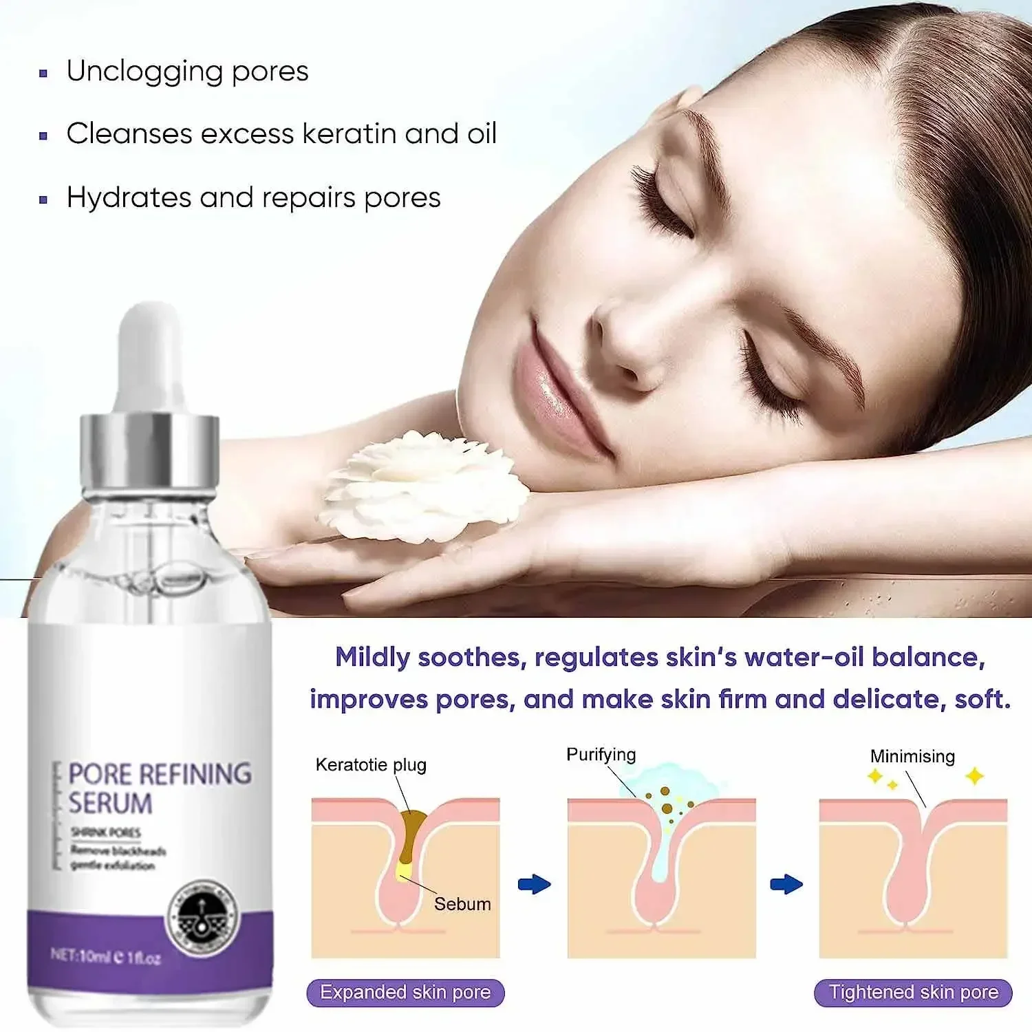 3番目の肌の質感 |   毛穴を引き締め、肌の表面を整え、明 - Milk Thistle Silymarin のレビューと価格