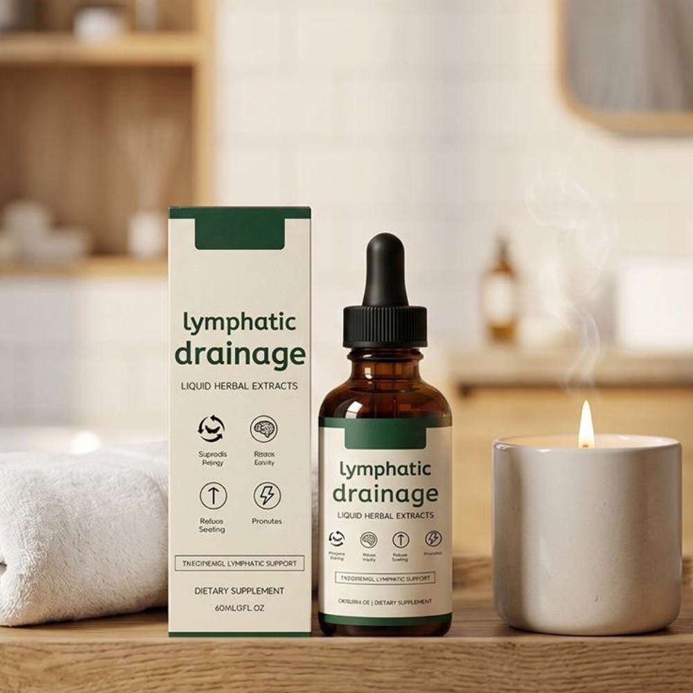 天然リンパドレナージュドロップ、循環サポートのためのハーブエ - Herbal Wellness Liquid のレビューと価格