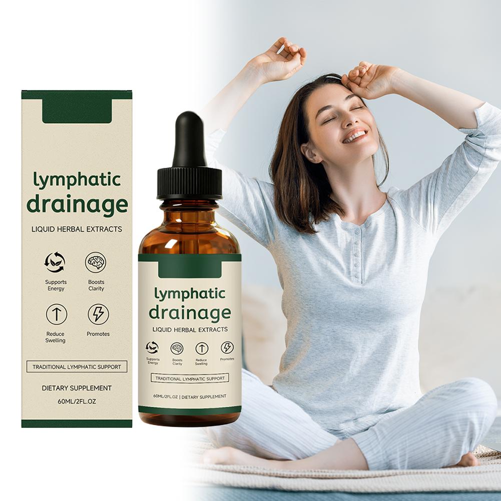 天然リンパドレナージュドロップ、循環サポートのためのハーブエ - Herbal Wellness Liquid のレビューと価格