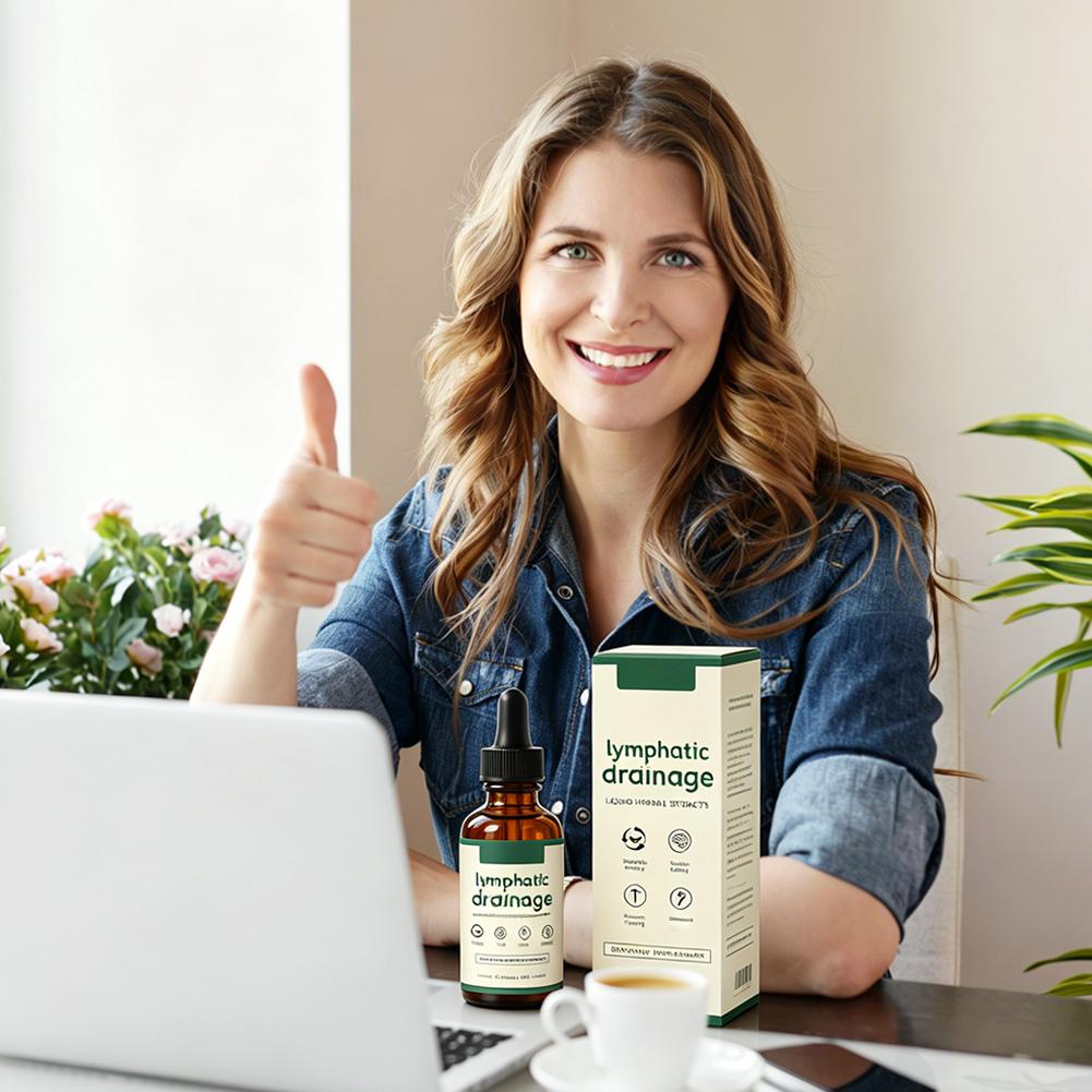 天然リンパドレナージュドロップ、循環サポートのためのハーブエ - Herbal Wellness Liquid のレビューと価格