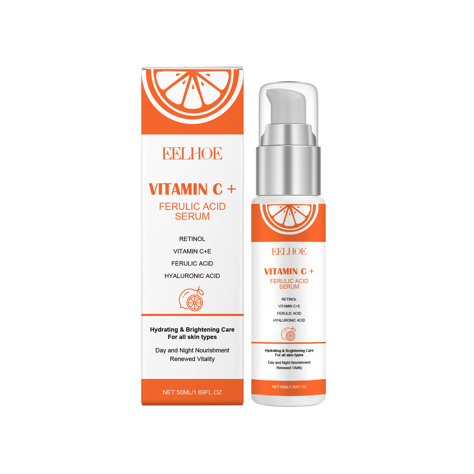 Eelhoe-ビタミンCとe-フェルラ酸保湿血清,毛穴の縮小 - Milk Thistle Silymarin のレビューと価格