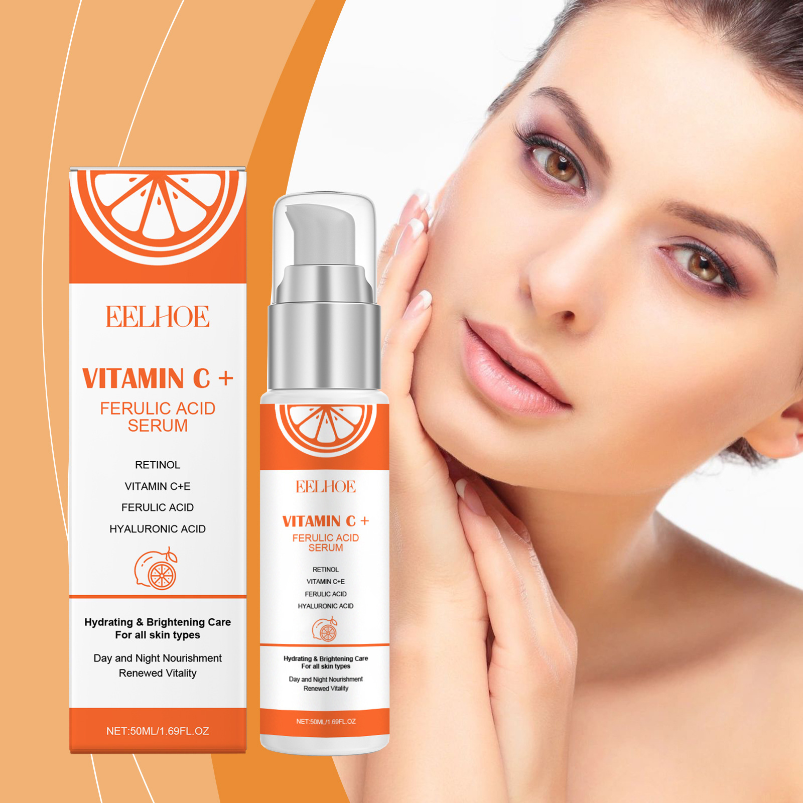 Eelhoe-ビタミンCとe-フェルラ酸保湿血清,毛穴の縮小 - Milk Thistle Silymarin のレビューと価格